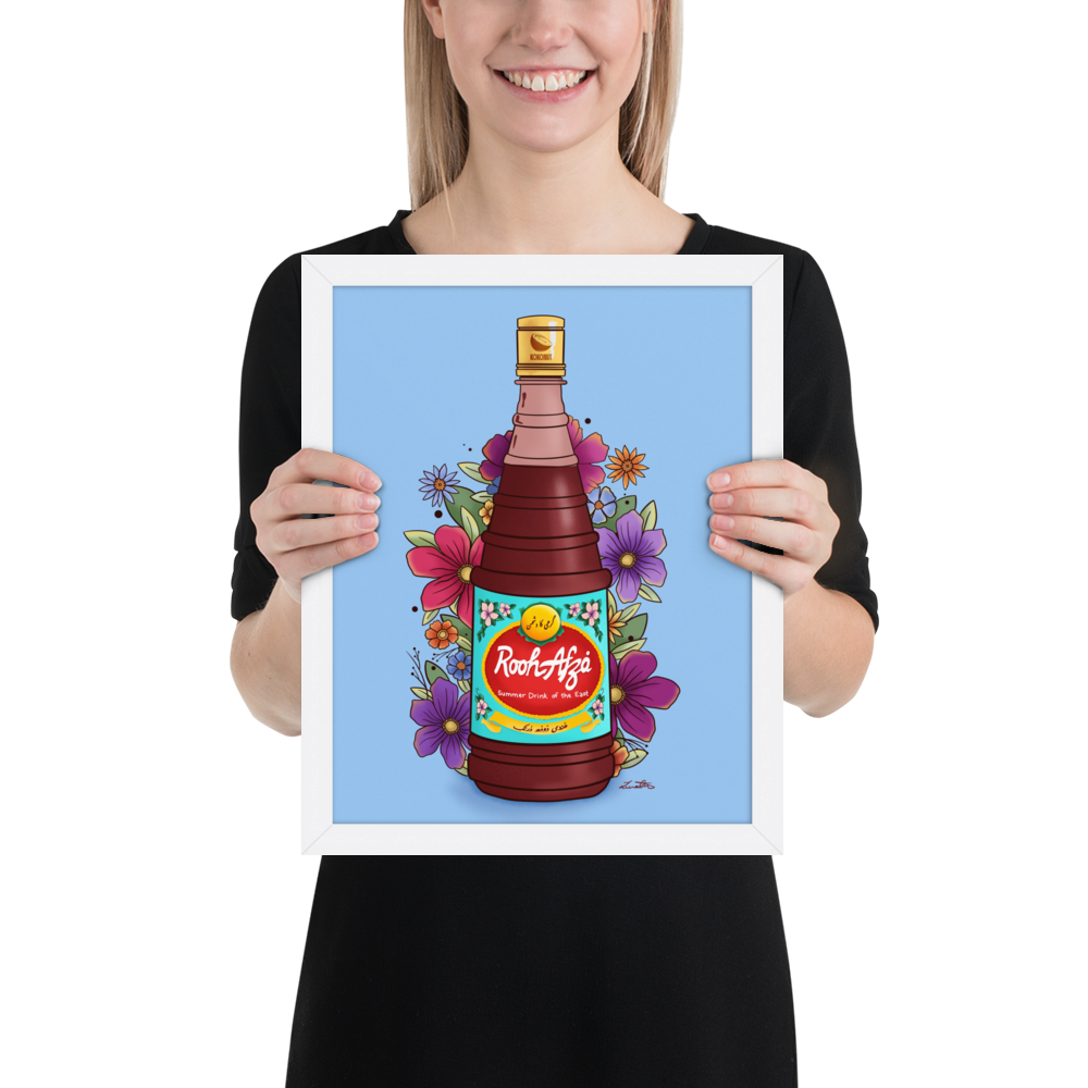 Rooh Afza Art Desi Pakistani Wall Art