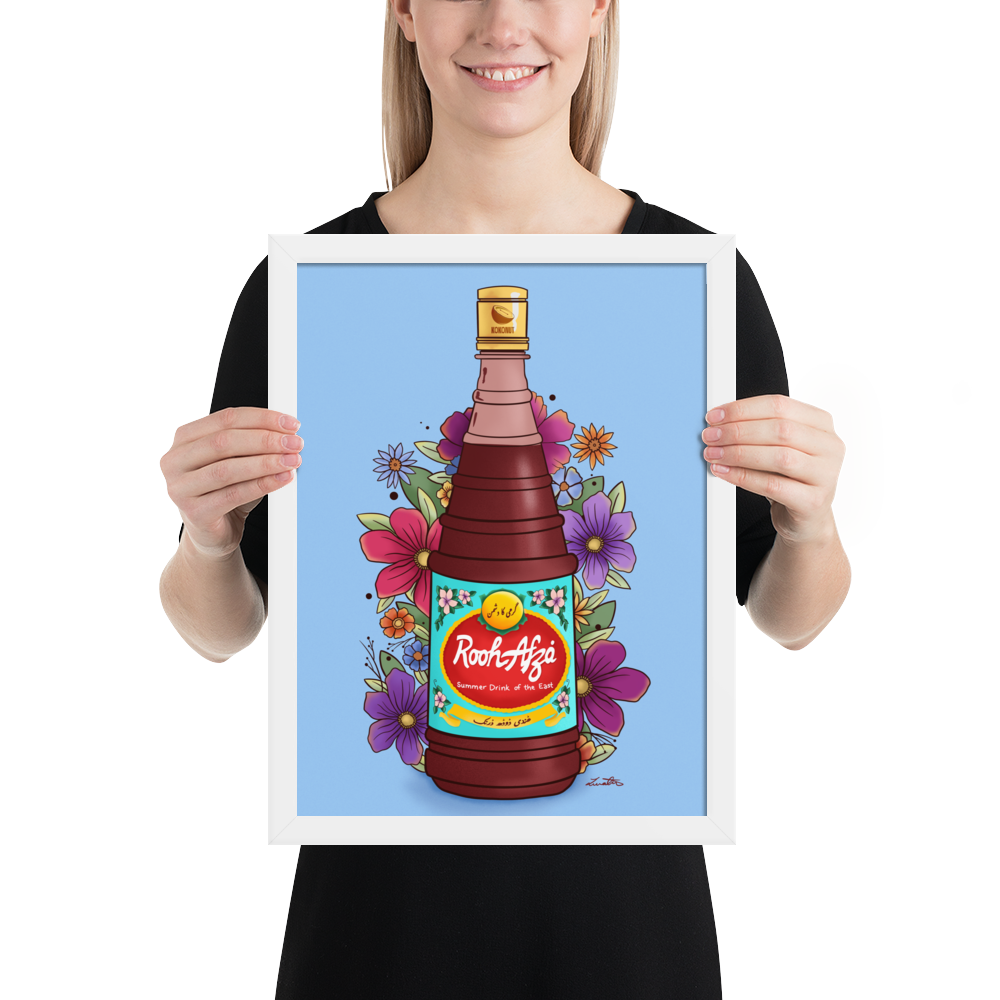 Rooh Afza Art Desi Pakistani Wall Art