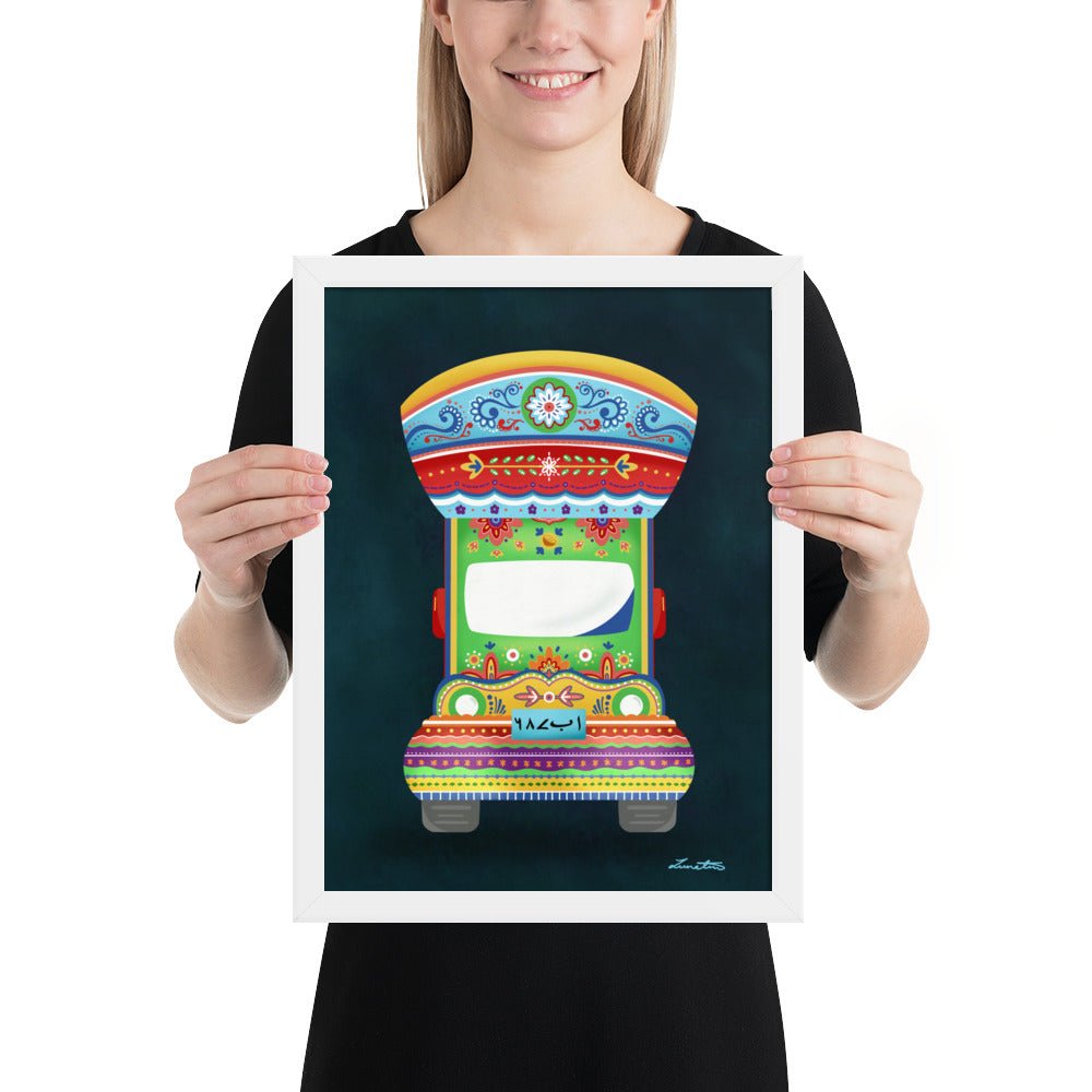 Pakistani Truck Art Desi Print