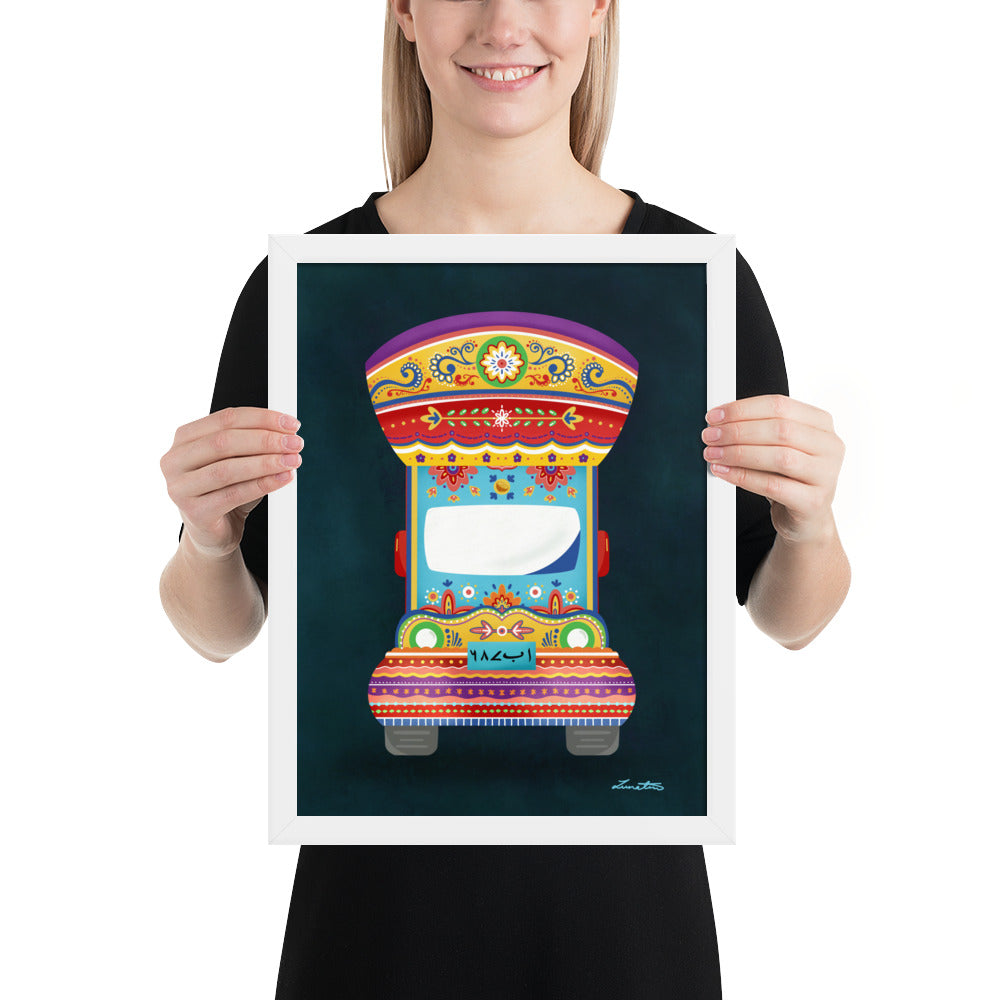 Pakistani Truck Art Desi Print