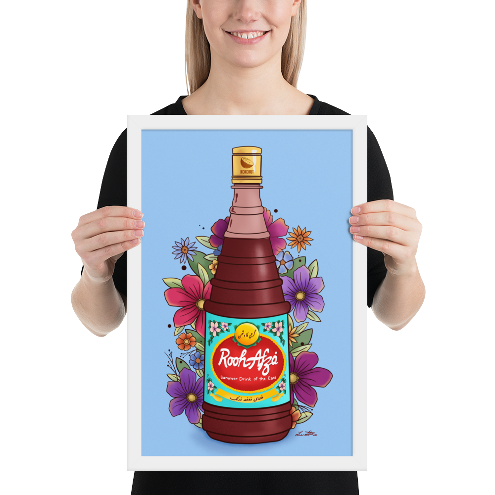 Rooh Afza Art Desi Pakistani Wall Art