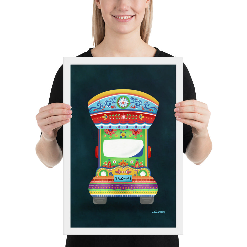 Pakistani Truck Art Desi Print