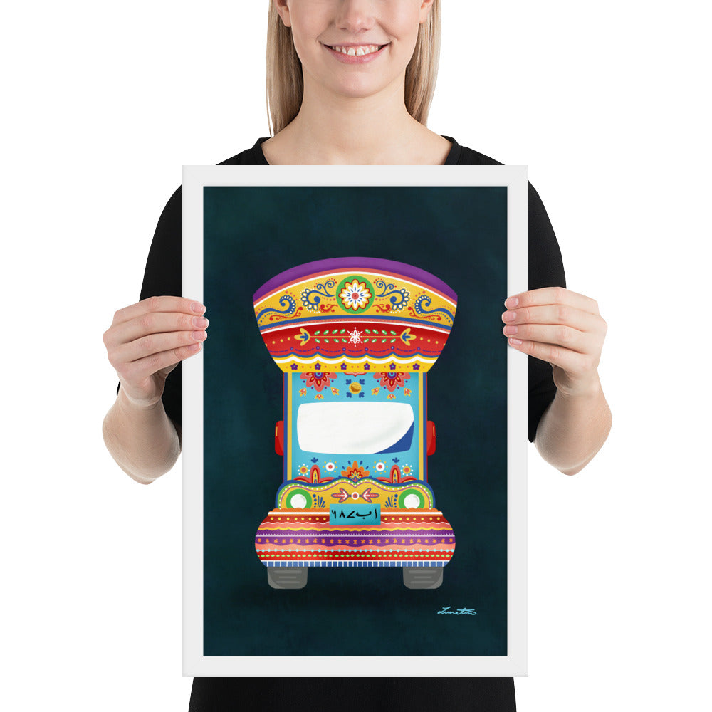Pakistani Truck Art Desi Print