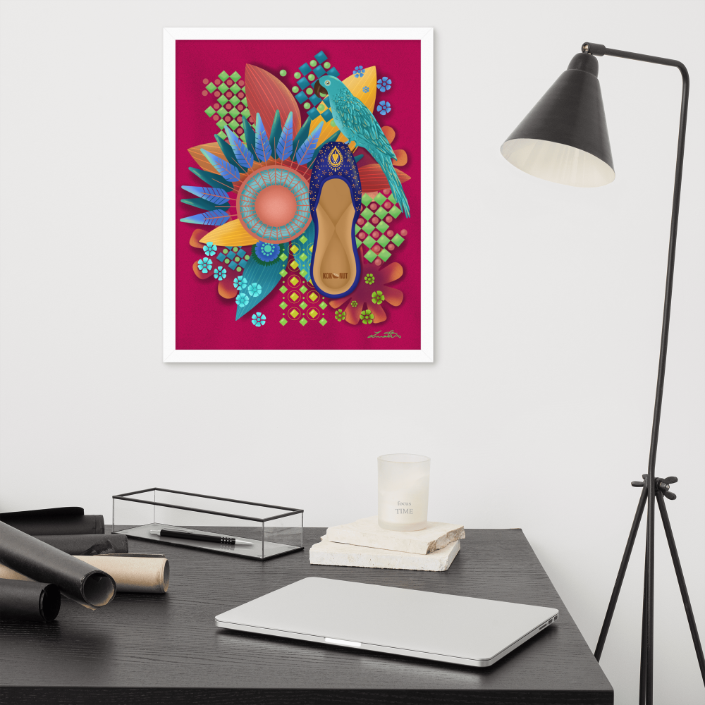 Khusa Pakistani Art Desi Print