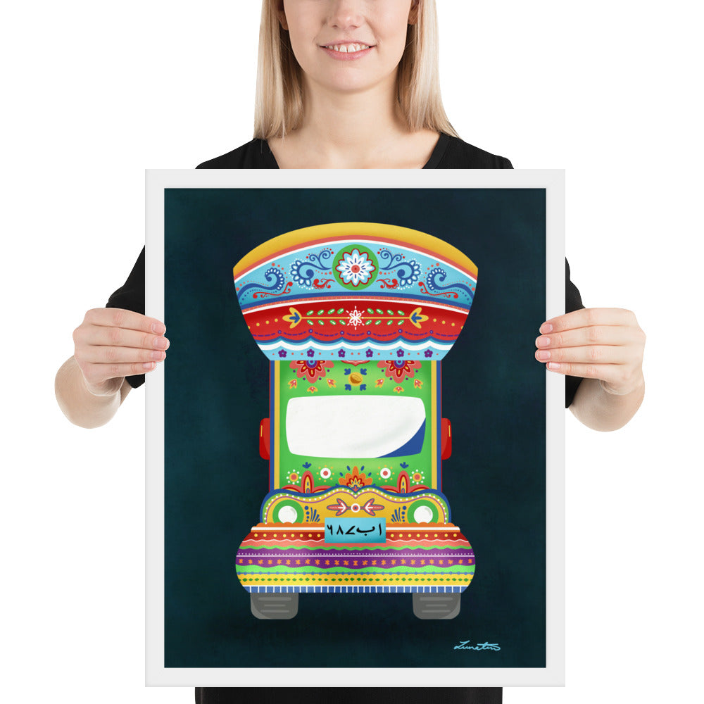 Pakistani Truck Art Desi Print