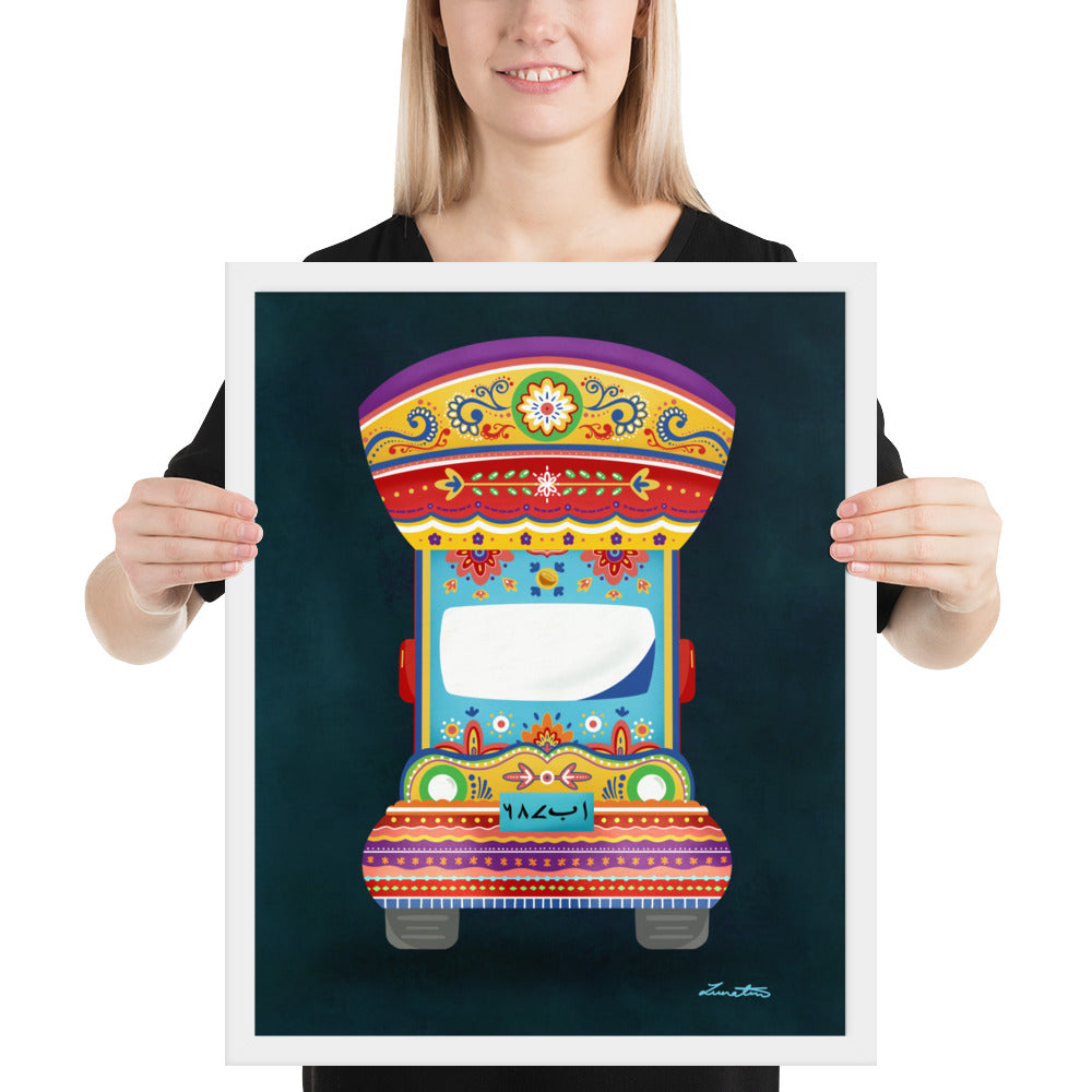 Pakistani Truck Art Desi Print
