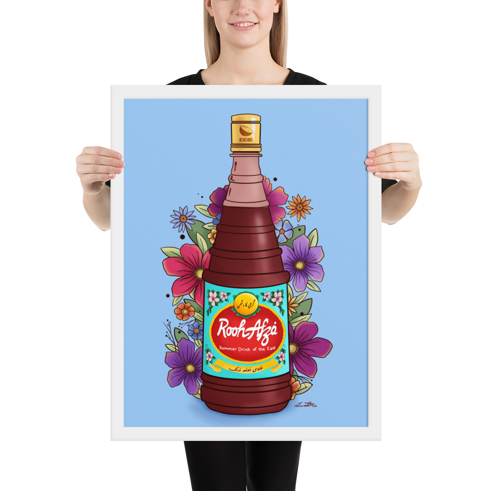 Rooh Afza Art Desi Pakistani Wall Art