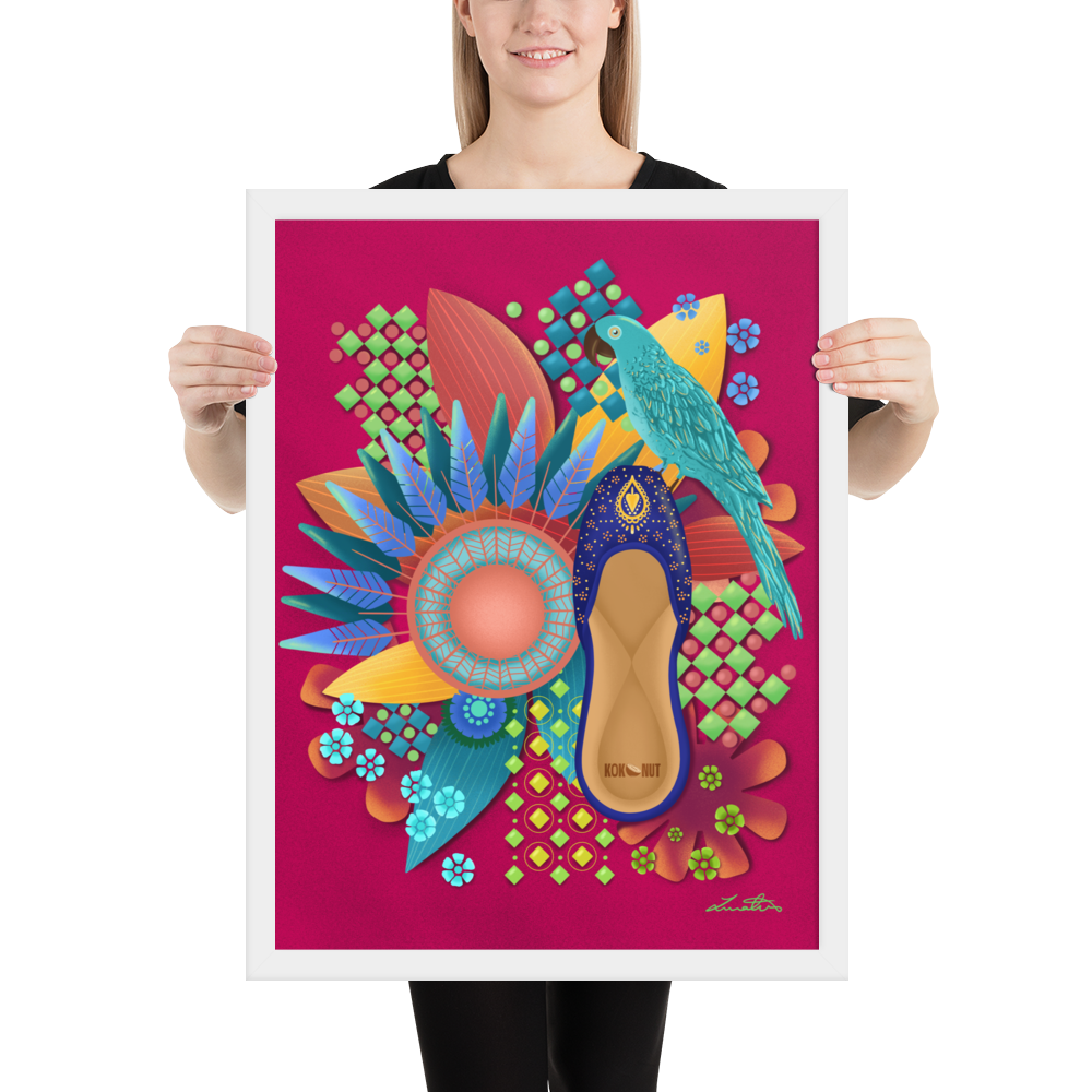Khusa Pakistani Art Desi Print