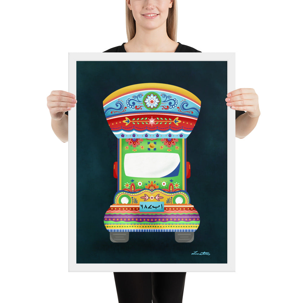 Pakistani Truck Art Desi Print
