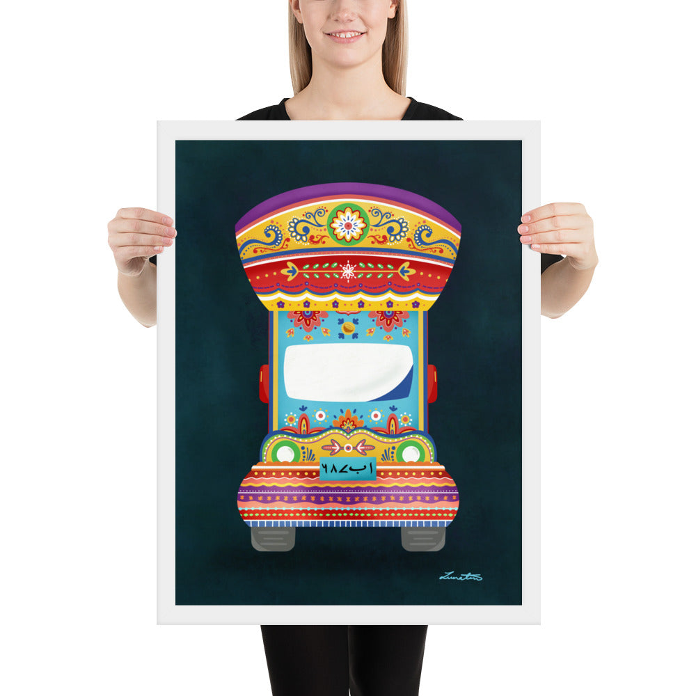 Pakistani Truck Art Desi Print