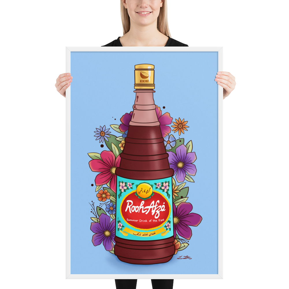 Rooh Afza Art Desi Pakistani Wall Art