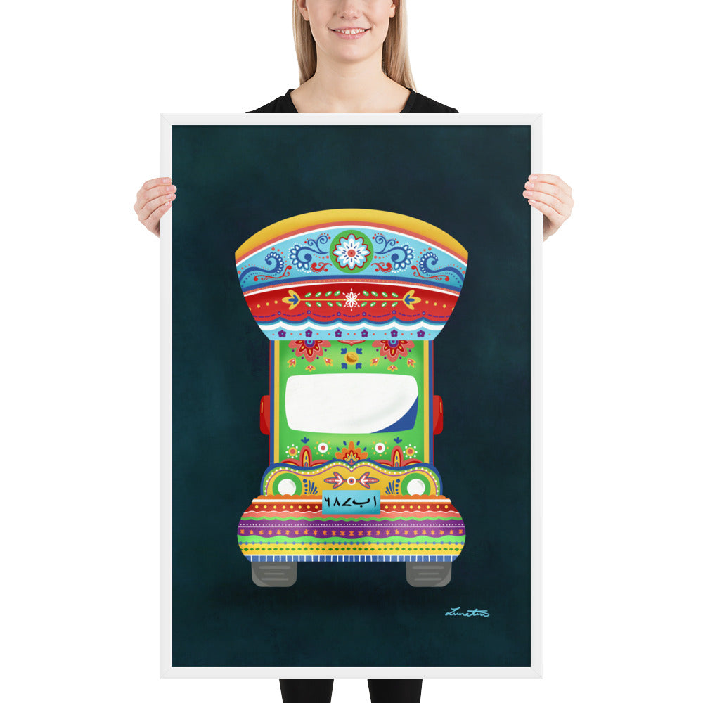 Pakistani Truck Art Desi Print