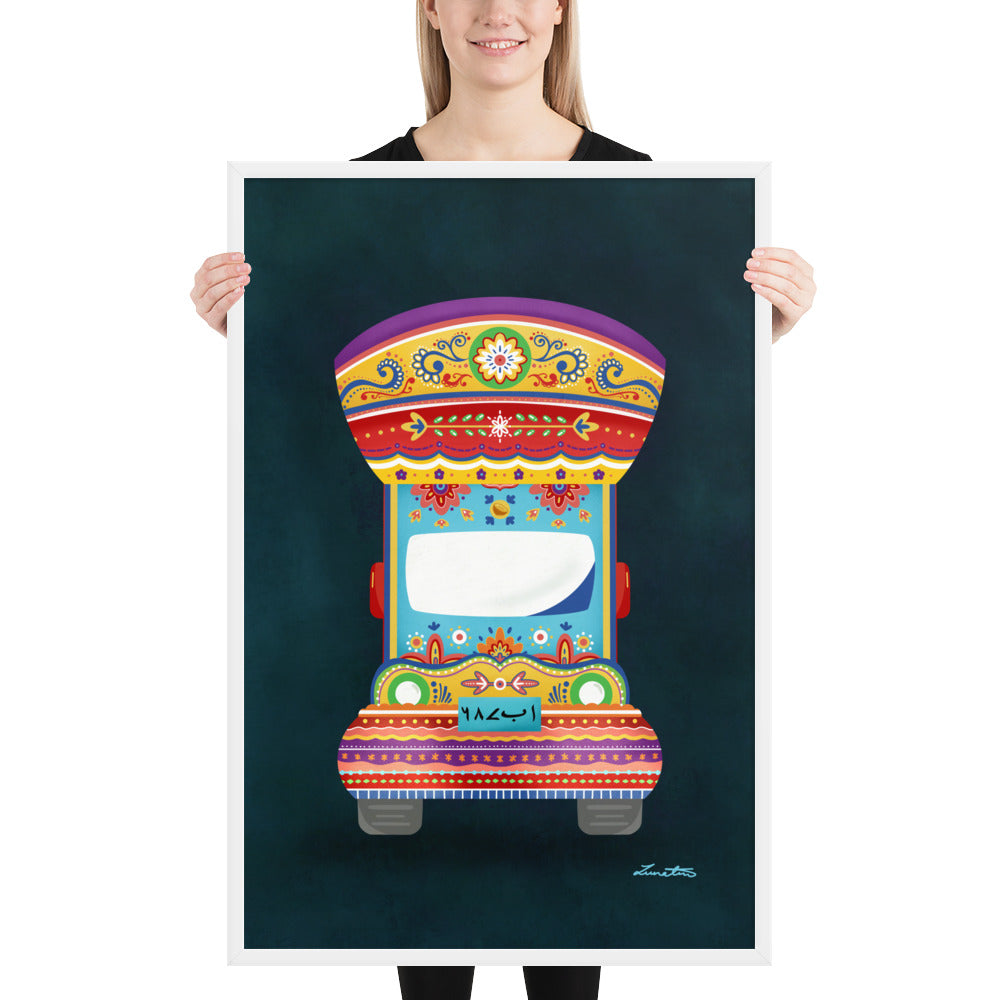 Pakistani Truck Art Desi Print