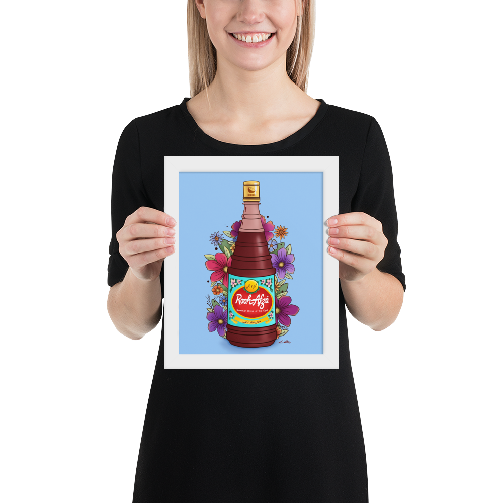 Rooh Afza Art Desi Pakistani Wall Art