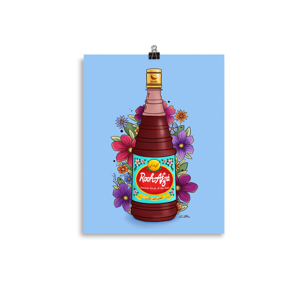 Rooh Afza Art Desi Pakistani Wall Art