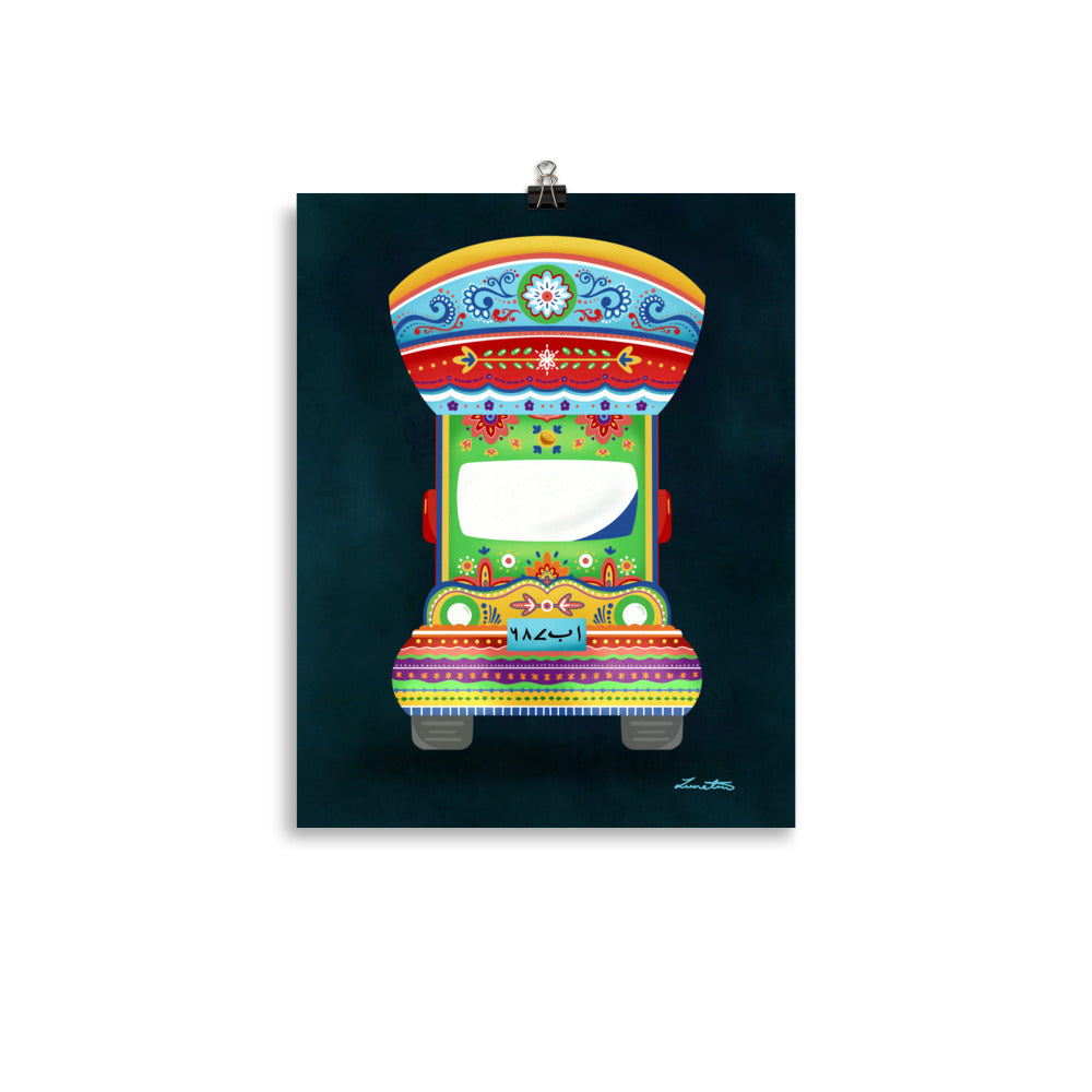 Pakistani Truck Art Desi Print