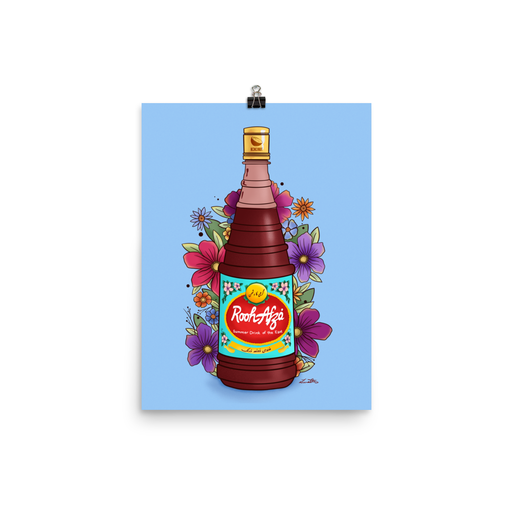 Rooh Afza Art Desi Pakistani Wall Art