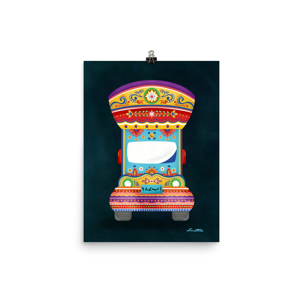 Pakistani Truck Art Desi Print