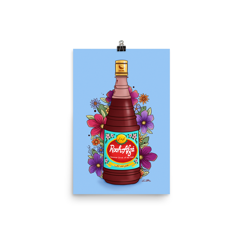 Rooh Afza Art Desi Pakistani Wall Art