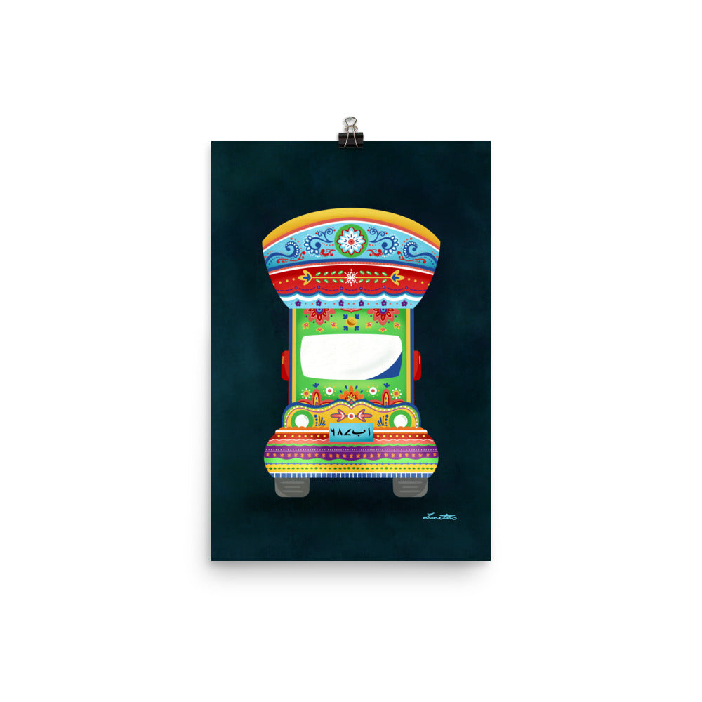 Pakistani Truck Art Desi Print