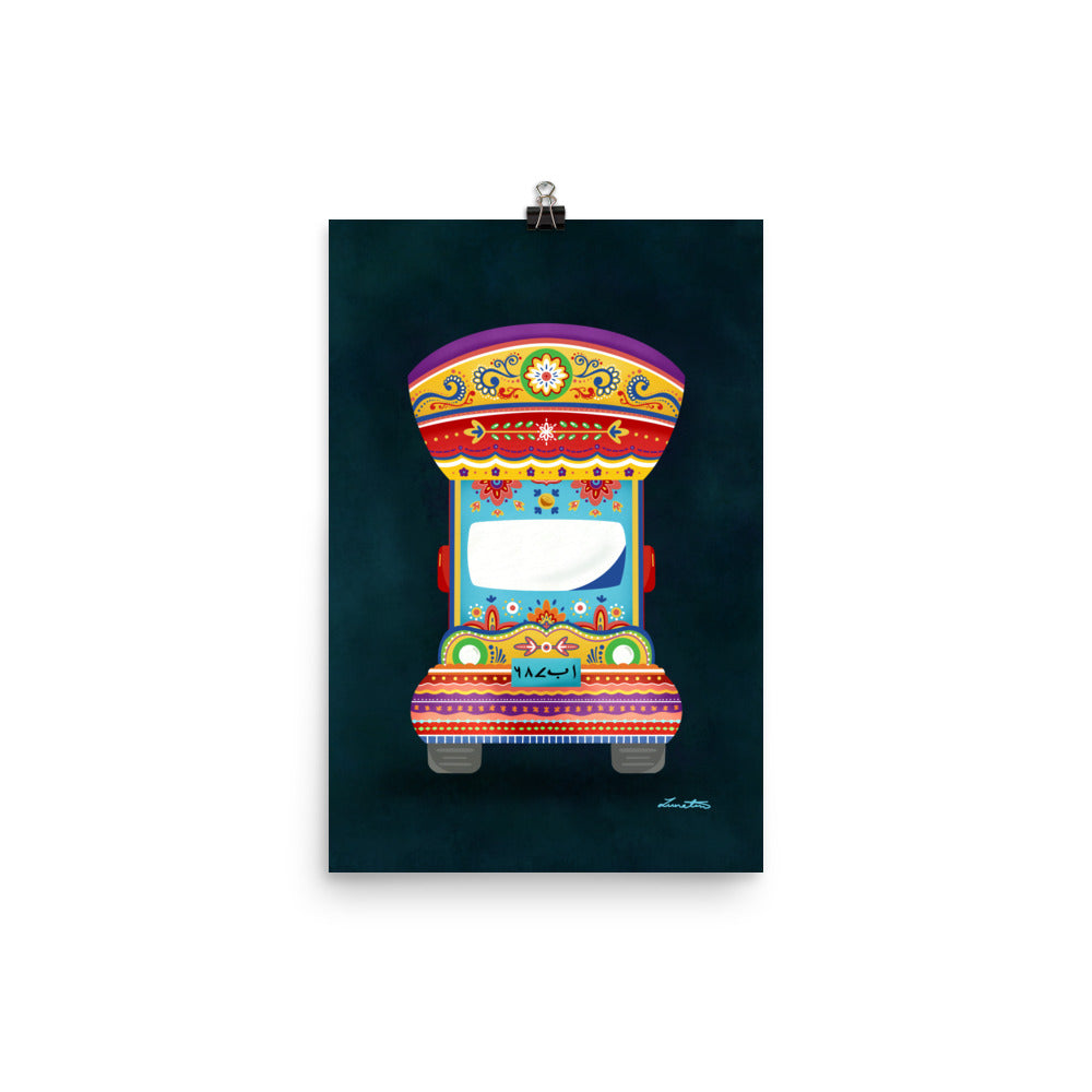 Pakistani Truck Art Desi Print
