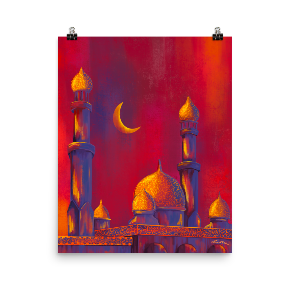 Mosque Islamic Art Print