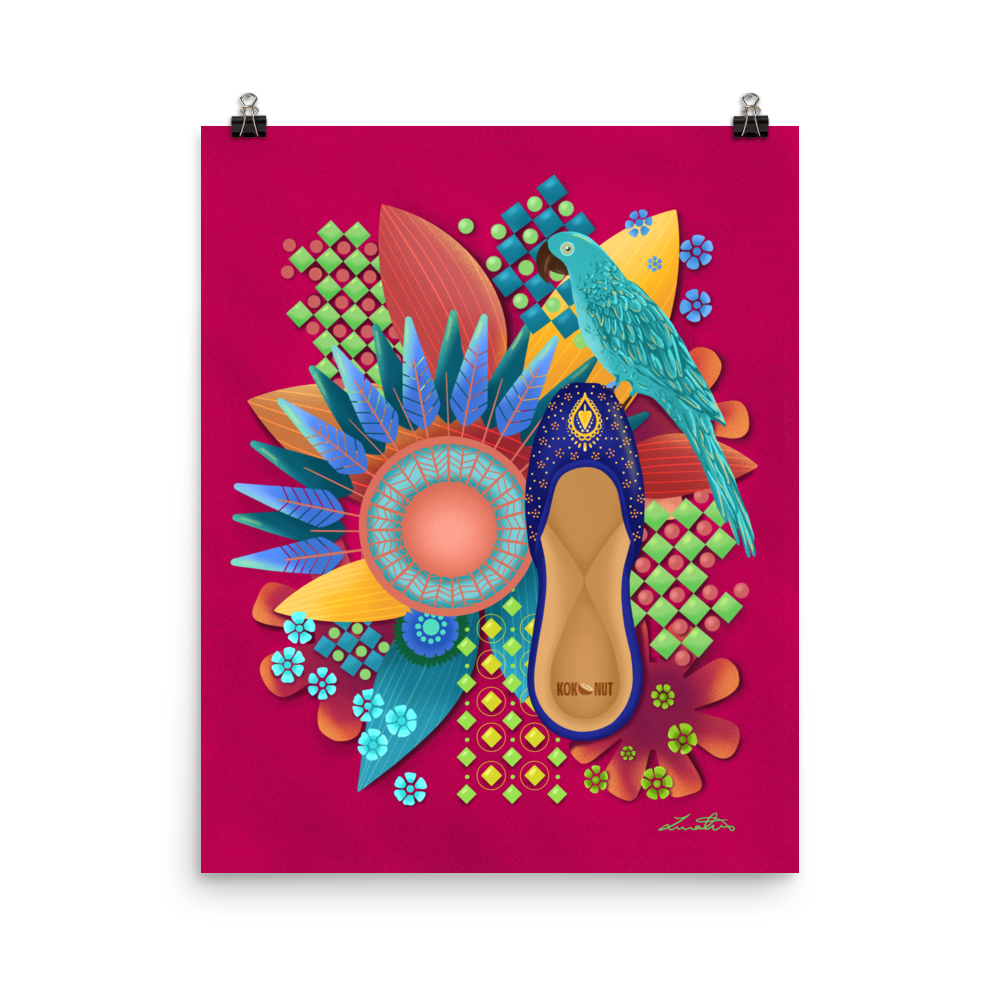 Khusa Pakistani Art Desi Print