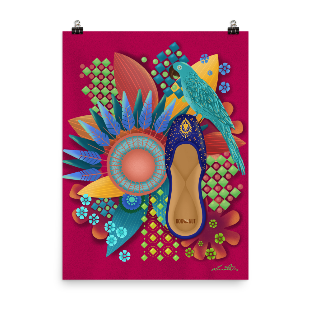 Khusa Pakistani Art Desi Print
