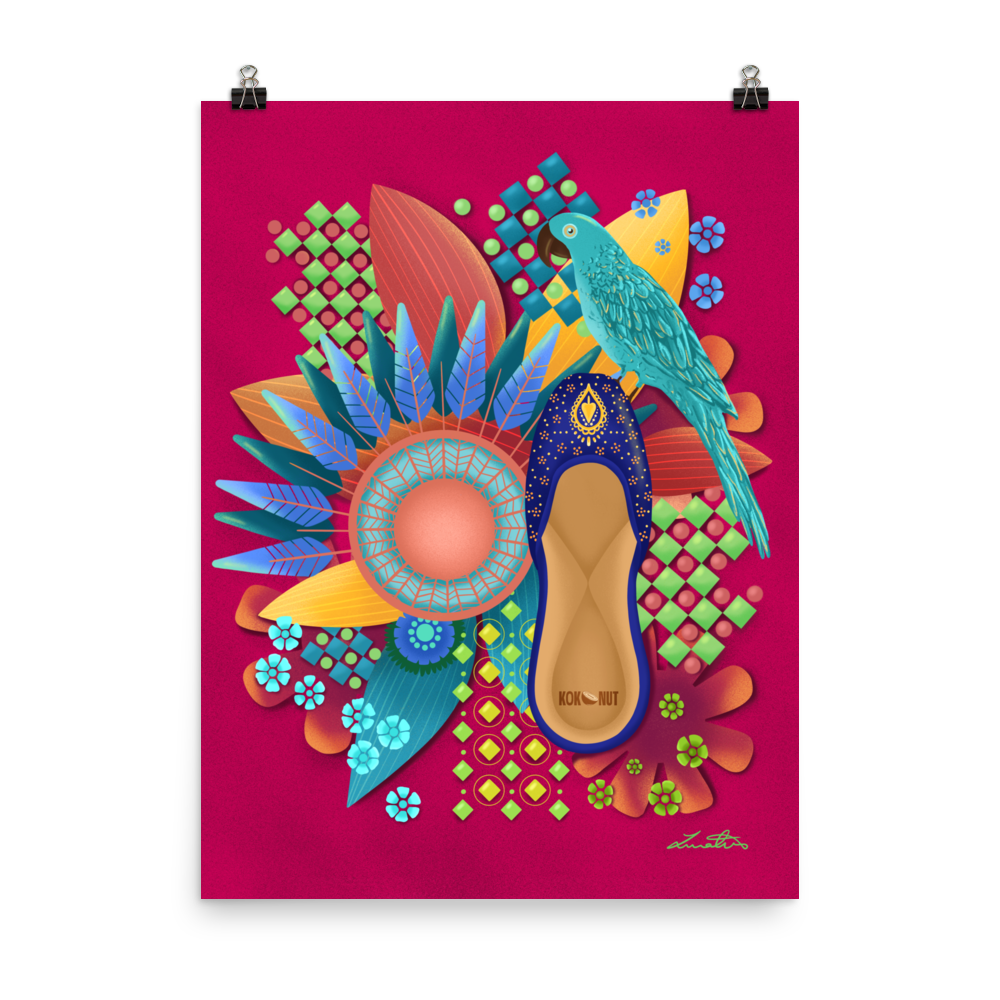 Khusa Pakistani Art Desi Print