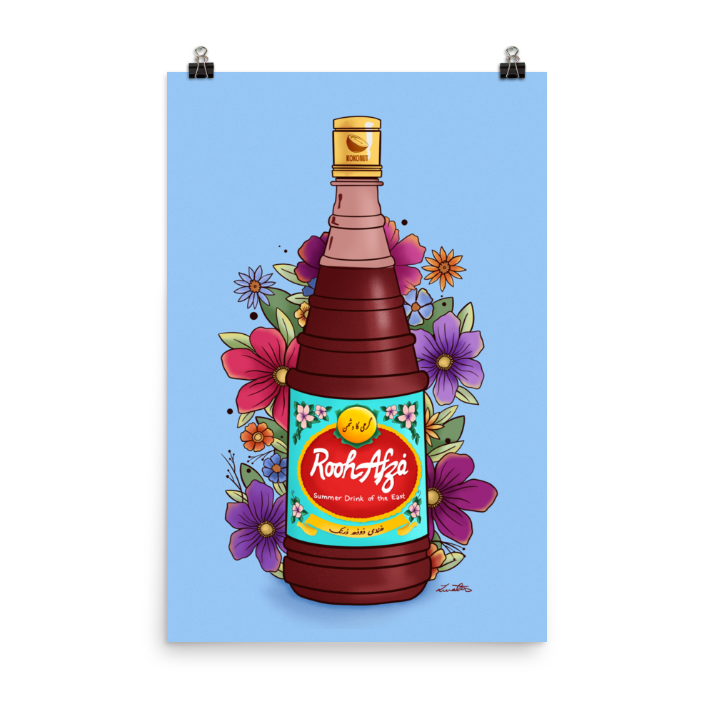 Rooh Afza Art Desi Pakistani Wall Art