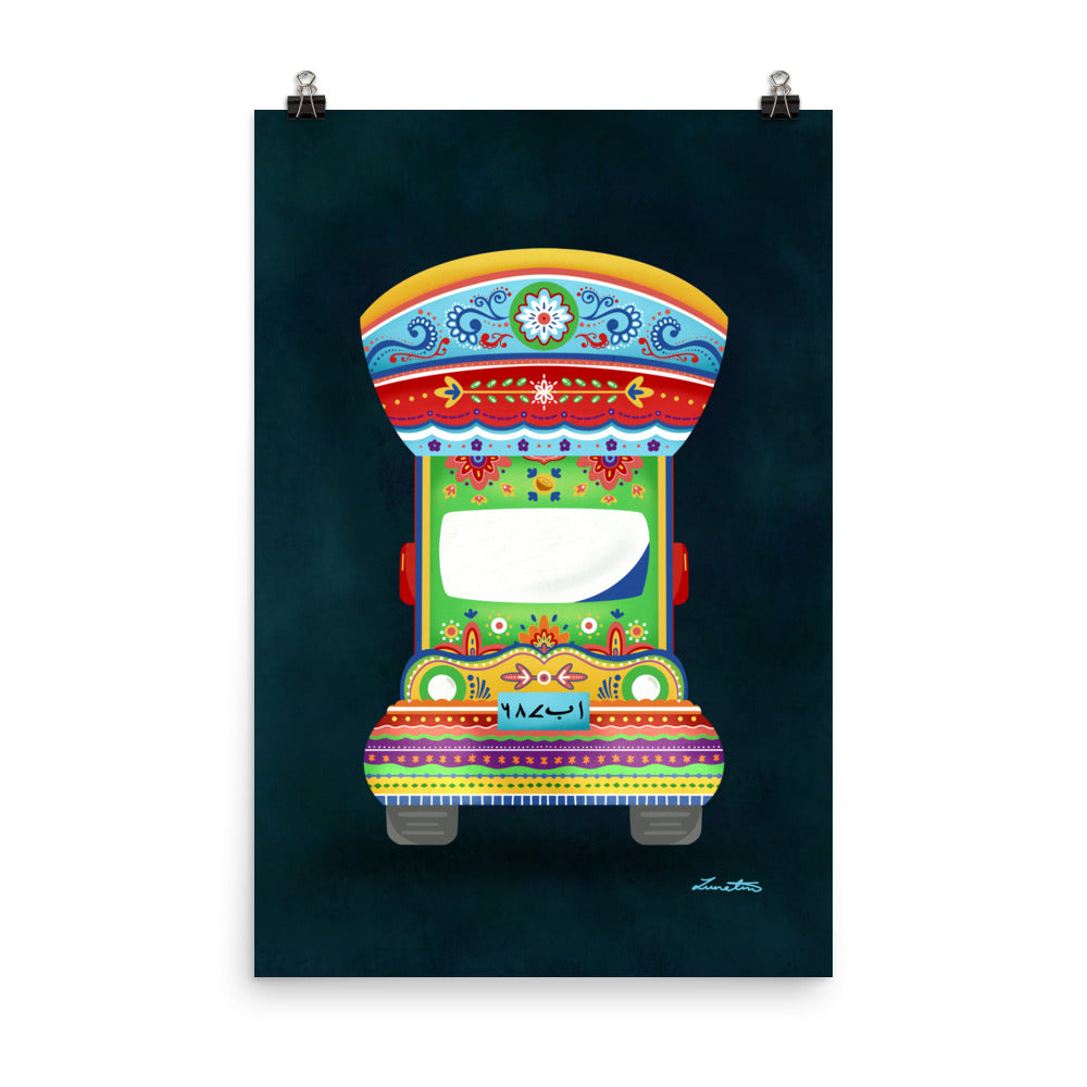 Pakistani Truck Art Desi Print