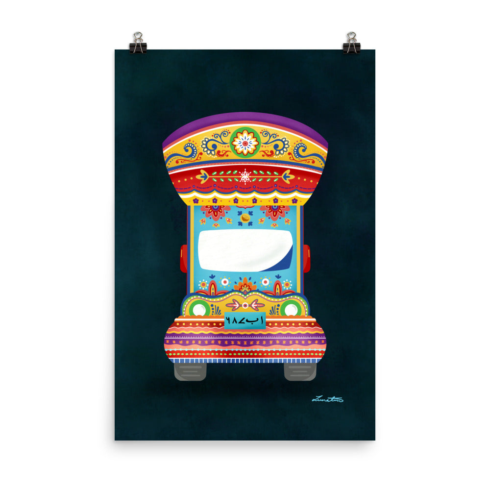 Pakistani Truck Art Desi Print