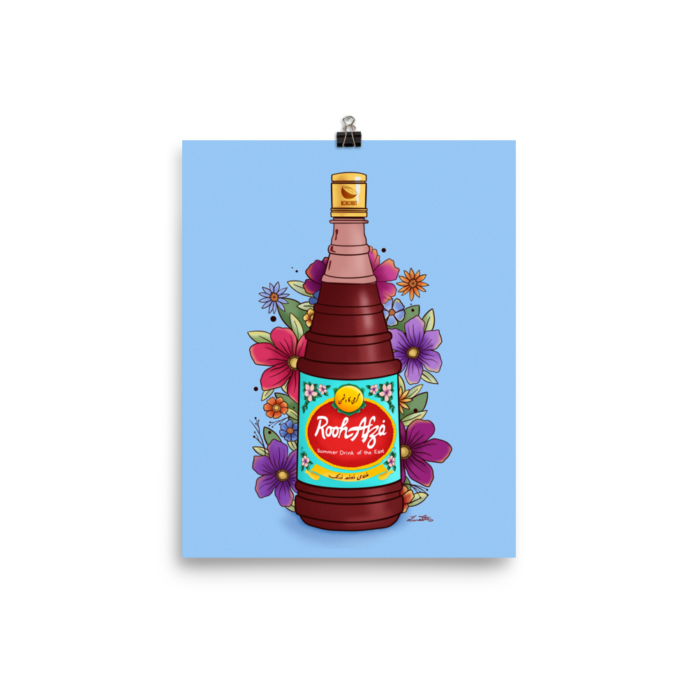 Rooh Afza Art Desi Pakistani Wall Art