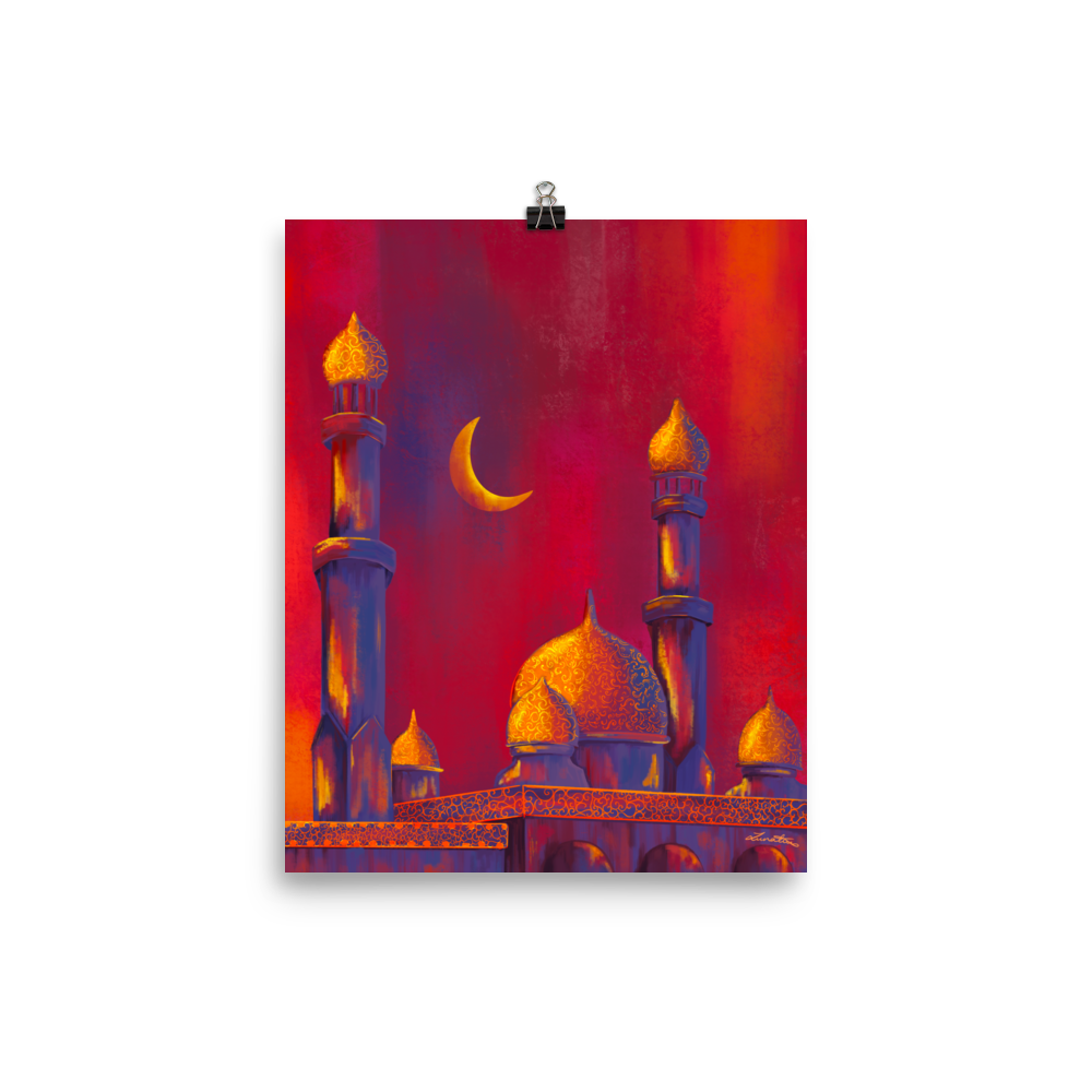 Mosque Islamic Art Print