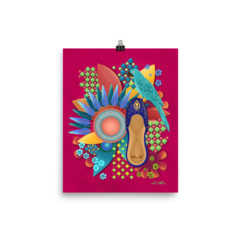Khusa Pakistani Art Desi Print