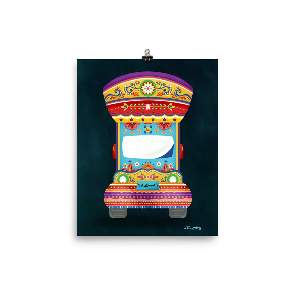 Pakistani Truck Art Desi Print
