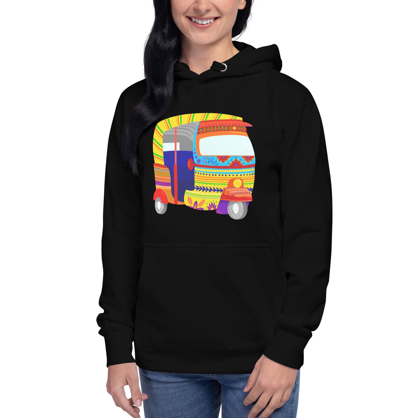 Indian Rickshaw Hoodie