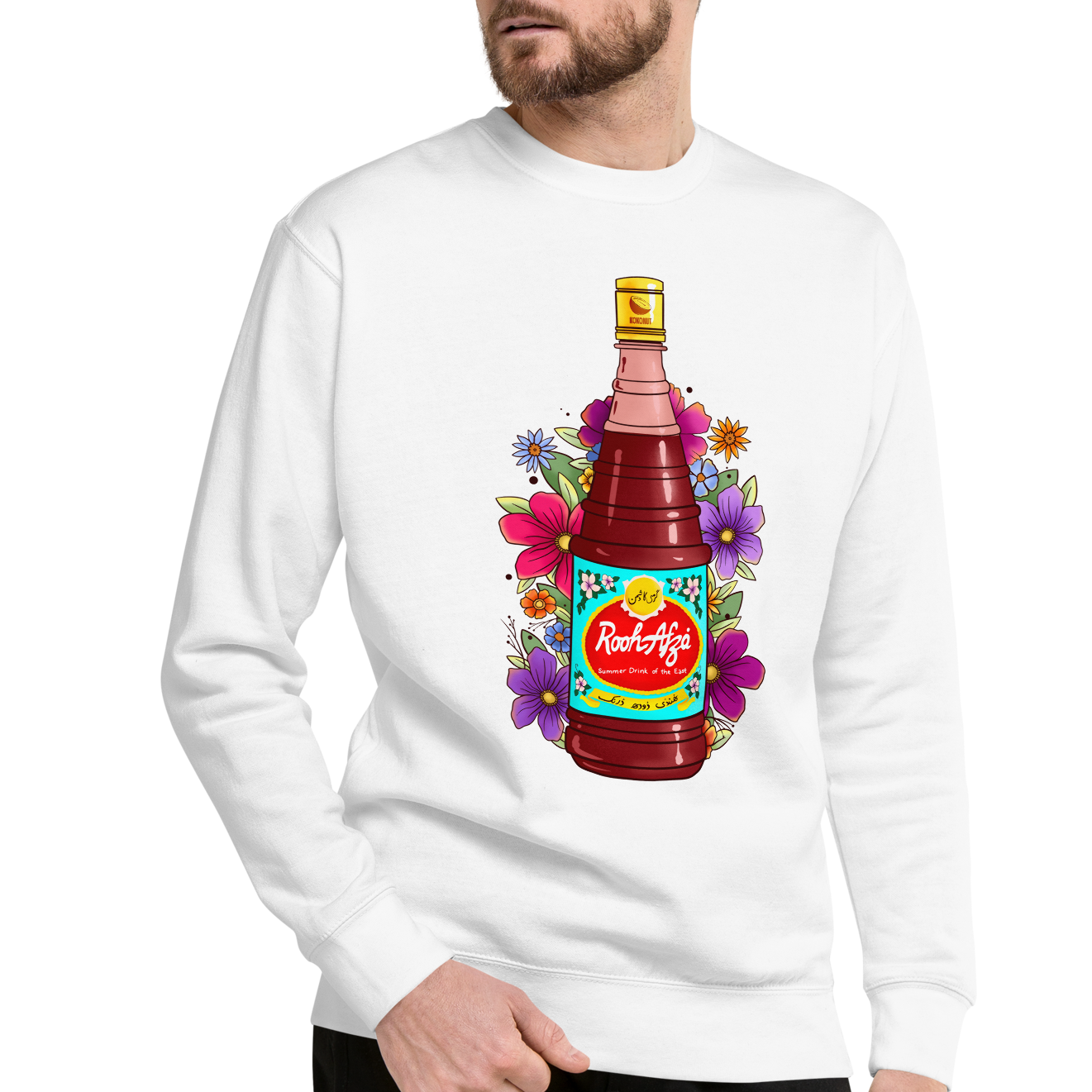 Rooh Afza Art Desi Sweatshirt
