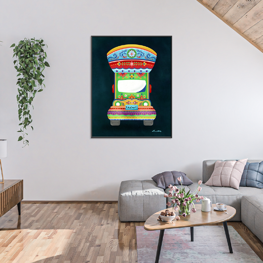 Pakistani Truck Art Desi Print