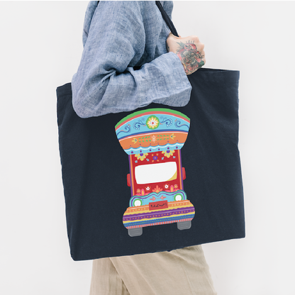 Pakistani Truck Art Eco Tote Bag