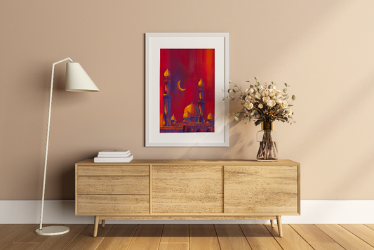 Mosque Islamic Art Print