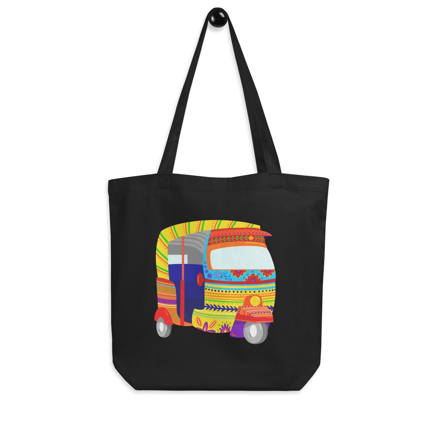 Indian Rickshaw Eco Tote Bag