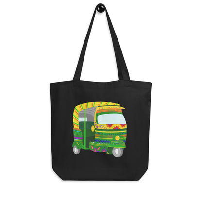 Indian Rickshaw Eco Tote Bag