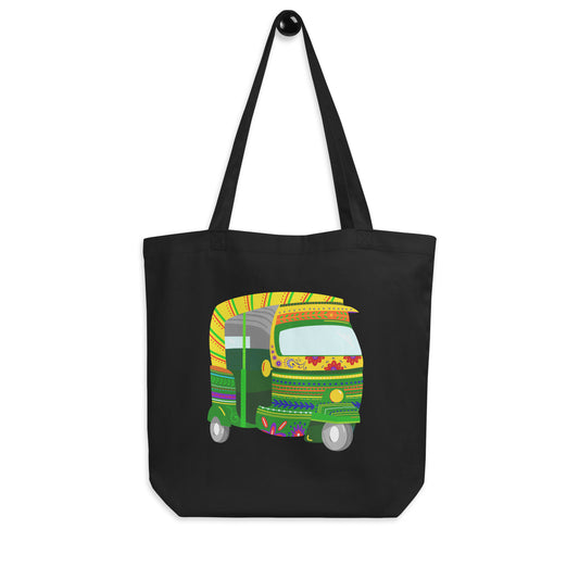 Indian Rickshaw Eco Tote Bag