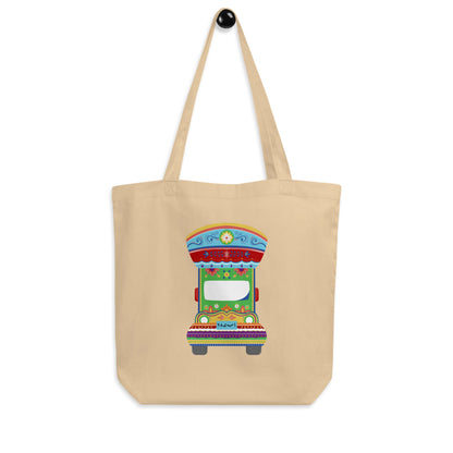 Pakistani Truck Art Eco Tote Bag