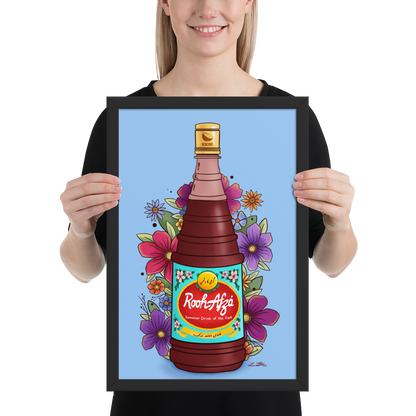 Rooh Afza Art Desi Pakistani Wall Art