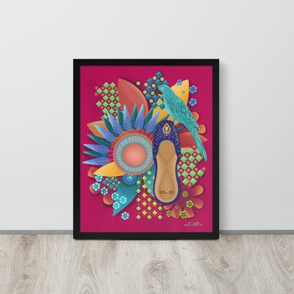 Khusa Pakistani Art Desi Print
