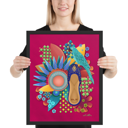 Khusa Pakistani Art Desi Print