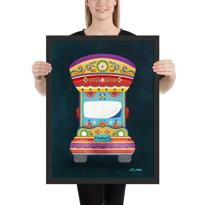 Pakistani Truck Art Desi Print