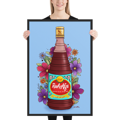 Rooh Afza Art Desi Pakistani Wall Art